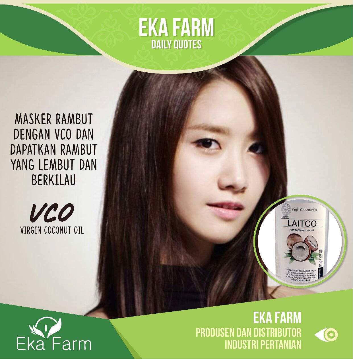 Atasi Masalah  Kulit dan Rambut dengan VCO