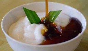 Bubur tepung beras umbi organik