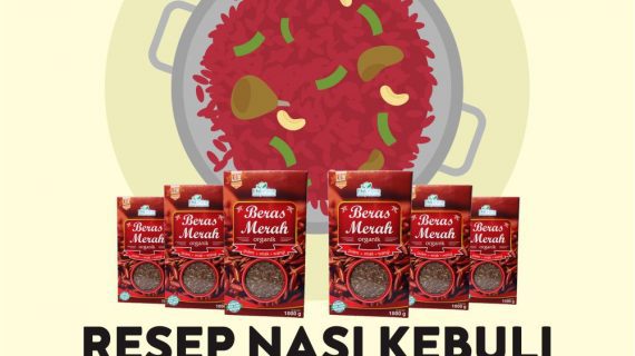 RESEP NASI KEBULI BERAS MERAH