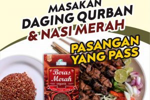 PERPADUAN PAS MASAKAN DAGING KURBAN DAN NASI MERAH