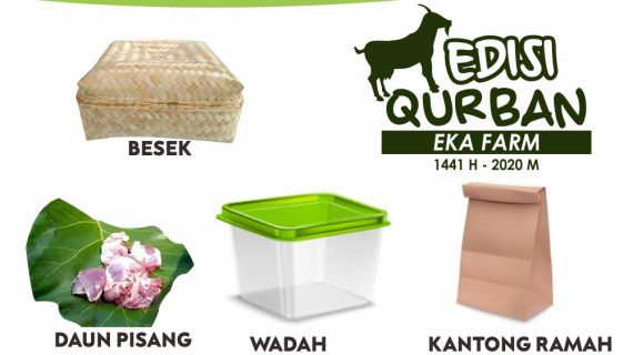 BERBAGI DAGING KURBAN TANPA PLASTIK