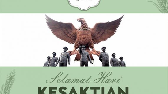 SELAMAT MEMPERINGATI HARI KESAKTIAN PANCASILA