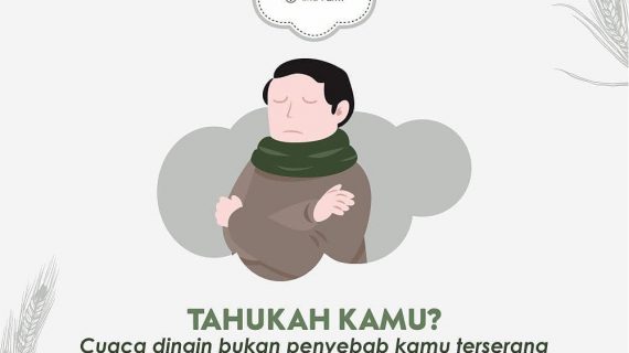 BENARKAH CUACA DINGIN MENYEBABKAN DEMAM?