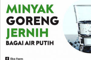 HERCO, MINYAK GORENG JERNIH BAGAI AIR PUTIH