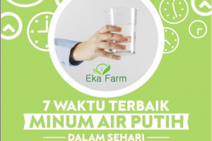 7 WAKTU TERBAIK UNTUK MINUM AIR PUTIH