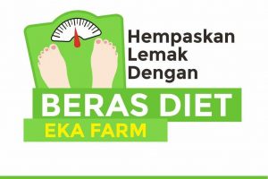 BERAS DIET ORGANIK UNTUK MEMBANTU HEMPASKAN LEMAK