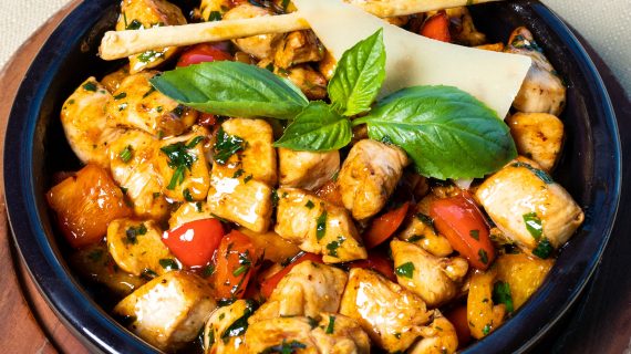 NASI MERAH AYAM KARI, RESEP MENU DIET SIMPEL