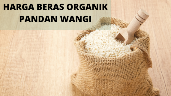 Harga Beras Organik Pandan Wangi, Yuk Beli Sekarang