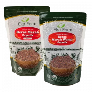 beras merah organik ekafarm