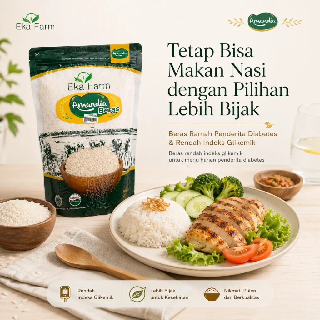 beras diabetes organik