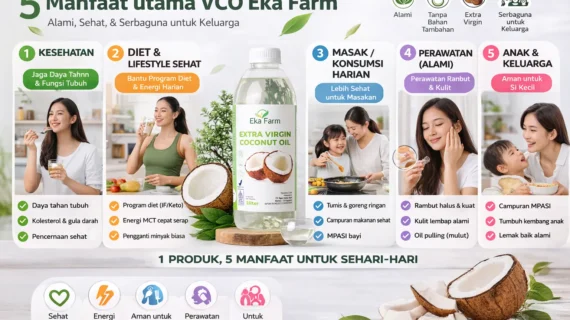 Manfaat VCO untuk Kesehatan, Inilah Segudang Manfaatnya