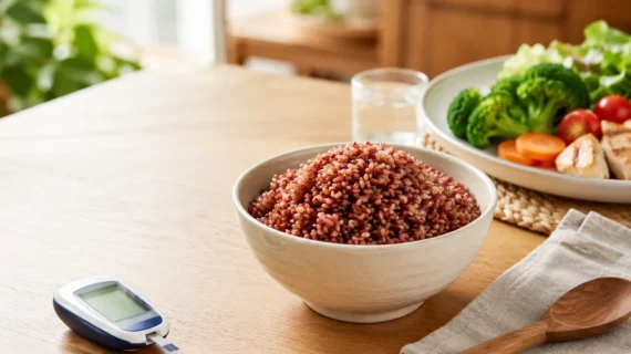 Apakah Beras Merah Mengandung Gula? Penderita Diabetes Wajib Tahu Sebelum Mengganti Nasi